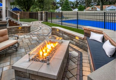 Outdoor firepit - 4site